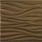 Ekena Millwork 19 5/8in. W x 19 5/8in. H Ripple EnduraWall Decorative 3D Wall Panel Covers 2.67 Sq. Ft. WP20X20RPCCB - alternate 1
